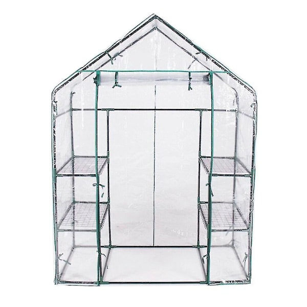 Växthus Plast Vikbar Transparent Skydd Blommor Bonsai Växt Skyddande Odlingstält QinhaiBY