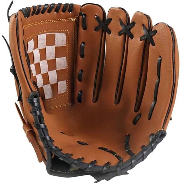 Basebollhandske - Softbollhandske - 12,5 tum - Vänster hand - Brun