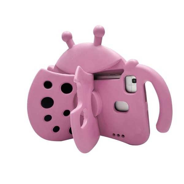 Baby Girl Skal för Samsung Galaxy Tab A7 Lite 8.7 T220 T225 2021, Ställ Robust Stötsäkert Skydd, Slitstark Rosa