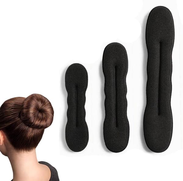 Magiskt Hårknutsstylingkit, 6-pack, Svart, Fransk Uppsattsstyling