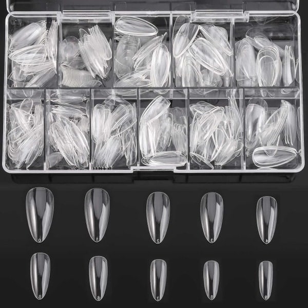 Tomma nagellacksflaskor med pensel (5 ml, 5 st)
