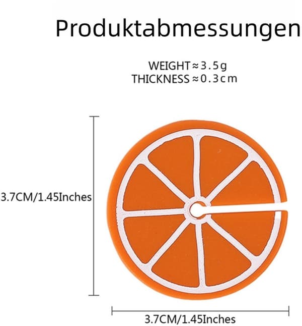 12-delad paraplyvinglasmarkör - paraplyformad vinglasidentifiering i silikon - glasidentifieringsetikett - blandade färger