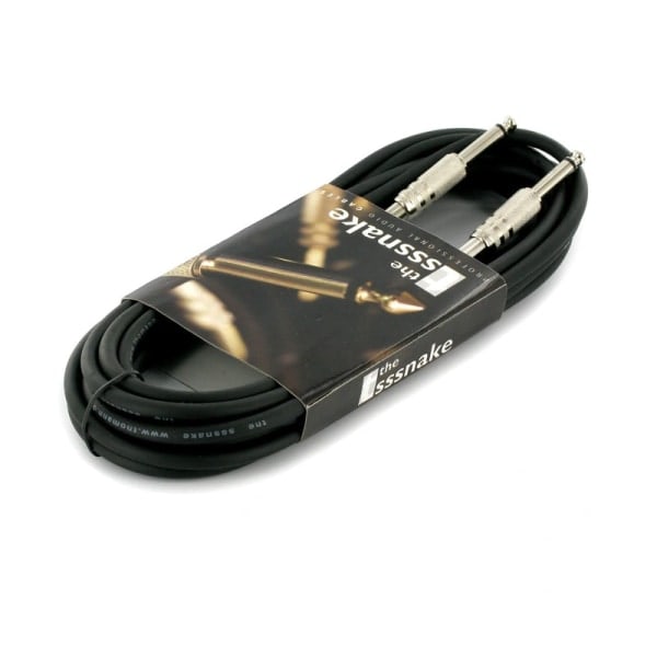 Gitarrkabel Instrumentkabel 3m Gitarr - Elgitarr - Förstärkare - L