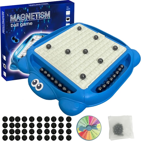 Magnetiskt Schackspel, Familjespel, Resespel, Magnetiskt Schackspel, Brädspel för Familjen, 2-4 Spelare Spel för Barn och Vuxna
