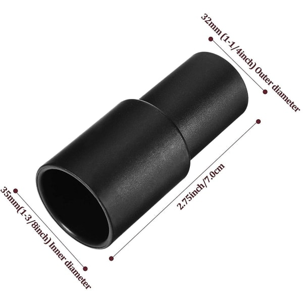 SQBB 7-i-1 Dammsugarmunstycke Smalt Dammsugarmunstycke Trappverktygssats 32mm 35mm Hållbart och Pålitligt