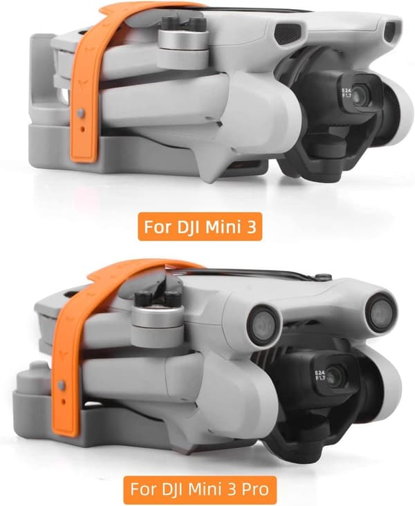 DJI Mini3/Pro propellerskydd, orange