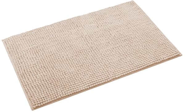 Absorberande och halkfri badrumsmatta, 50×80cm, för badrumsbruk, dimblå.
