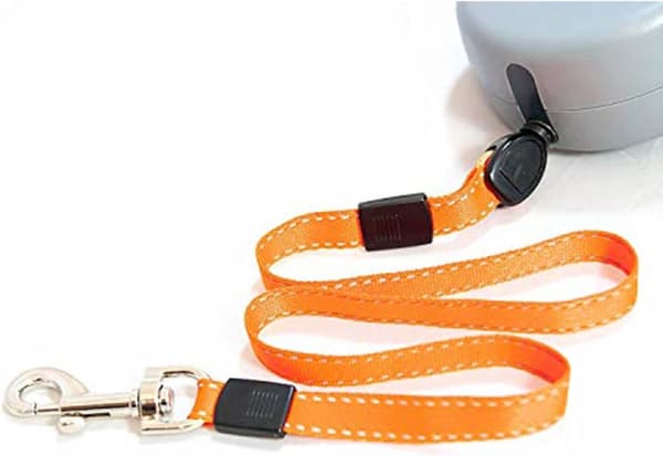 Dubbelkoppel för hund, 300 cm, max 9 kg per hund, grått