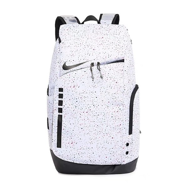NIKES NIKES stor ryggsäck basket elite luftkudde ryggsäck resväska tränings fritid sportväska fitness White ink