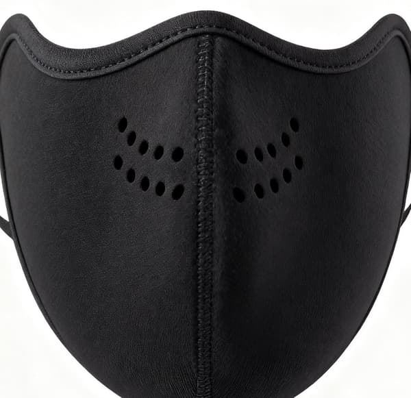 2 st stretchiga varma vinteransiktsmasker för utomhussporter, skidåkning och snowboard, vit