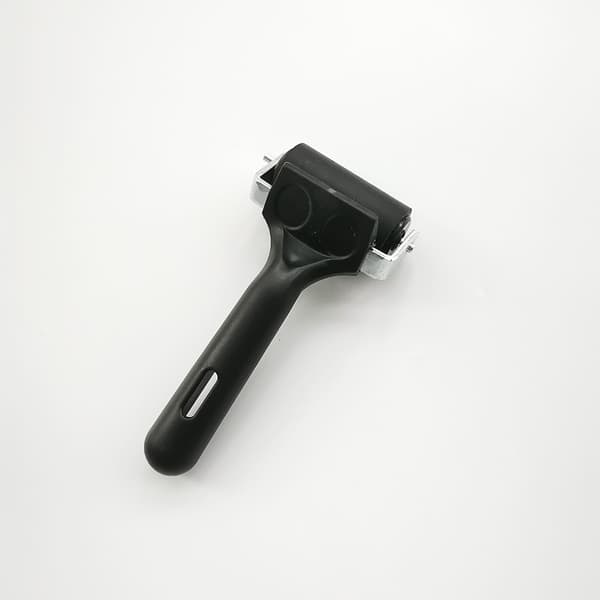 Set med 5,5 cm färgrollers (gummi, kan användas som bläck-/limrollers) för stämpling, tryck, tapeter och hantverk
