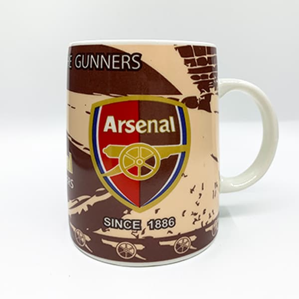 Arsenal mugg, fotbollsminnessak, kopp