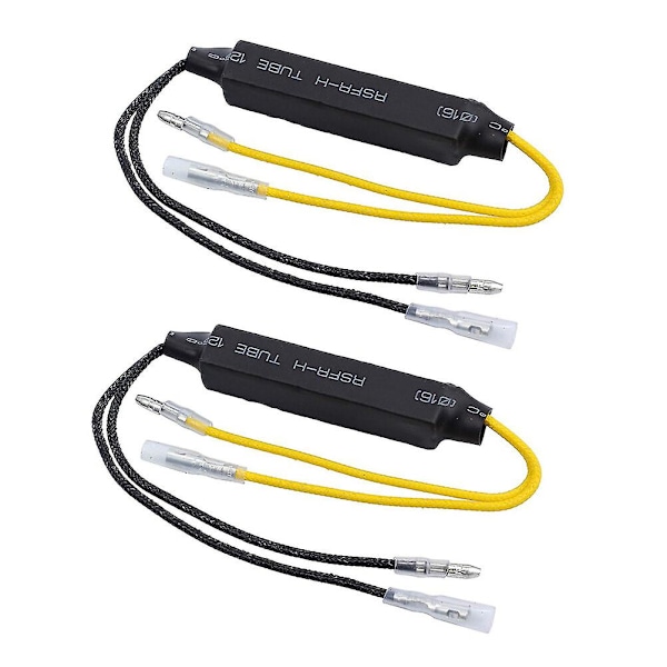 2 st 12V 21W LED Blinkersmotstånd Dekoder för Motorcykel
