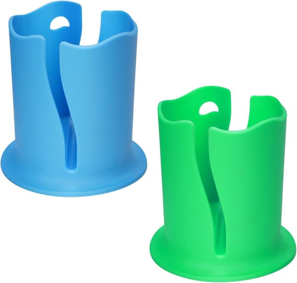 Paddelbräda/kajak fast mugghållare set (2 delar), anti-tipp, blå