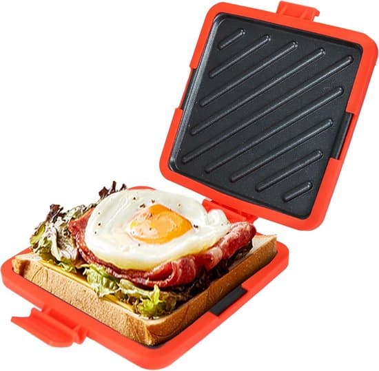 Rostbrödsmacka, mikrovågsugnsbrödrost, multifunktionell minibrödrost
