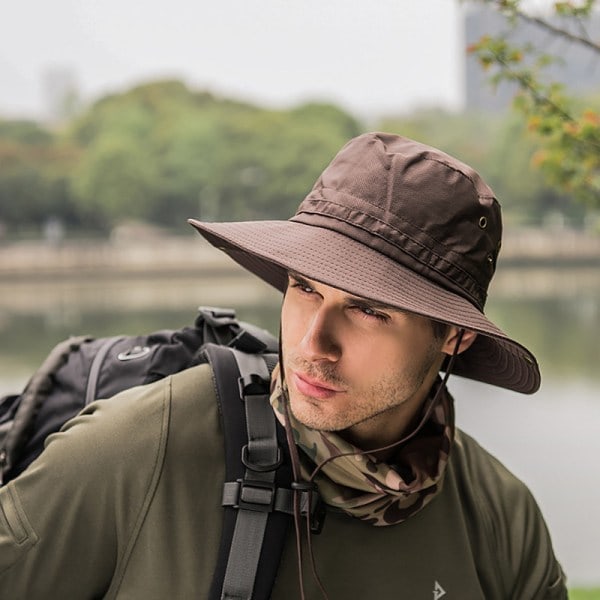 IC Solhatt Herr Dam UV-skydd Hopfällbar Safarihatt