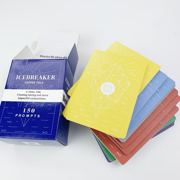 3 st Icebreaker Deeper Talk Spel Date Deck Intimitet[fw]