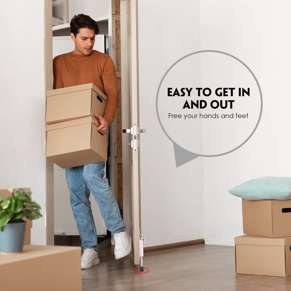Infällbart dörrstopp (2-pack), portabelt dörrstopp, lämpligt för både inomhus- och utomhusbruk.