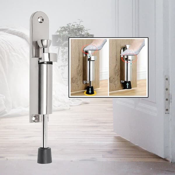 Infällbart dörrstopp (2-pack), portabelt dörrstopp, lämpligt för både inomhus- och utomhusbruk.