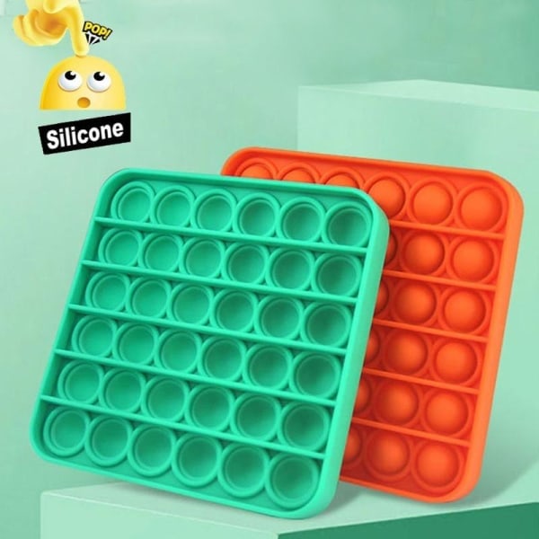 Pop It Regnbåge Leksak Sensorisk Among Us 2-pack