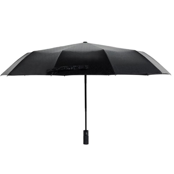 Förstärkt stormparaply - Perfekt svart
