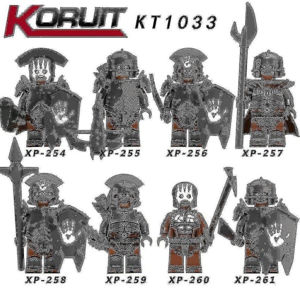 24 Lord of the Rings Byggklossar Minifigurer Leksaker