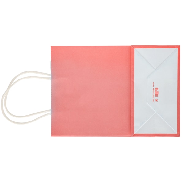 10 st Bärbara Kraftpapperspåsar Förpackning Presentpåse Tillbehör för Shopping Födelsedagsfester 15 x 8 x 21cm Rosa