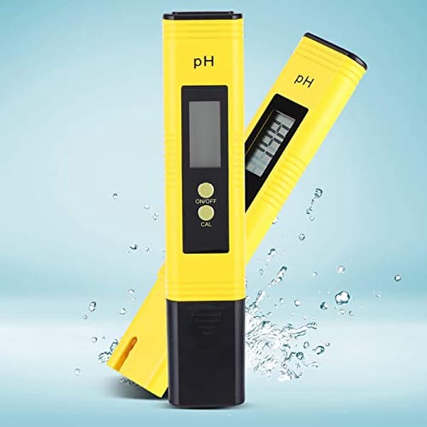 Digital pH-mätare, LCD, 0,01 upplösning, 0-14,00 intervall, automatisk kalibrering, akvarier/pooler/dricksvatten