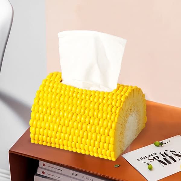 Majs Tissue Box - Lämplig för hem och kontor - Mjuk och bärbar design