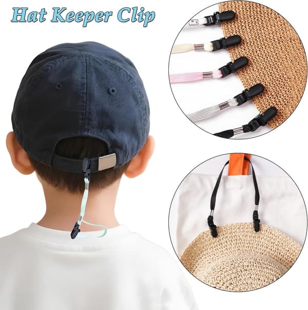 Dailygoods - Vindtäta hattklämmor - 3 delar för utomhusaktiviteter