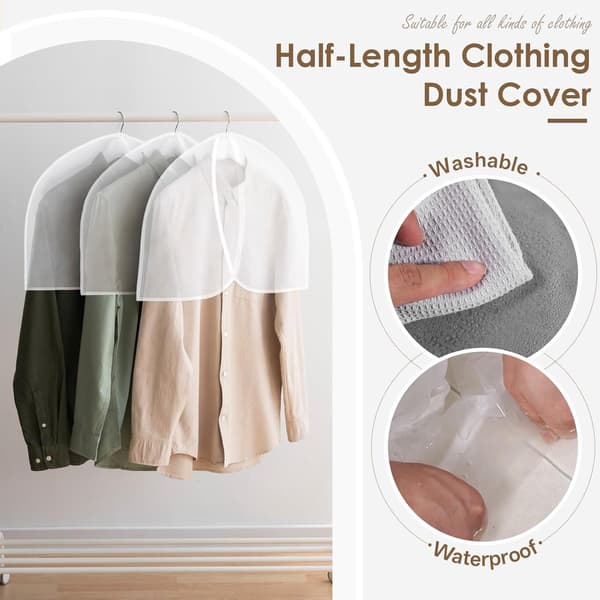 25 klädset för hängande kläder, dammskydd (61 cm x 46 cm)