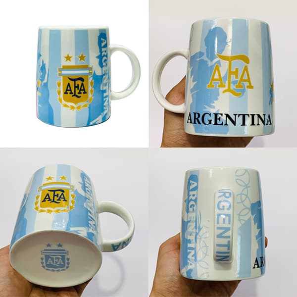 Arsenal mugg, fotbollsminnessak, kopp