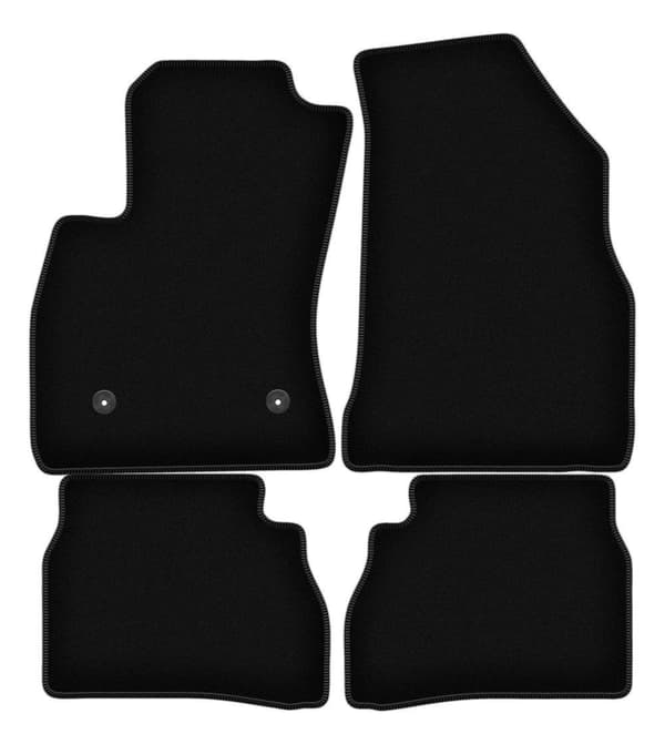 BASIC svarte velourmatter for: Opel Combo D 0 (2011-2018)_MGF