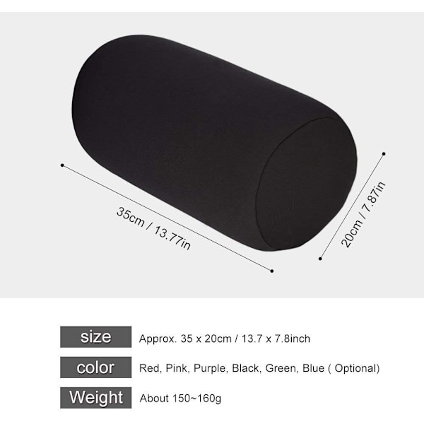 Mikro Mini Pute Rull Pute for Bil Sofa Pute for Reise