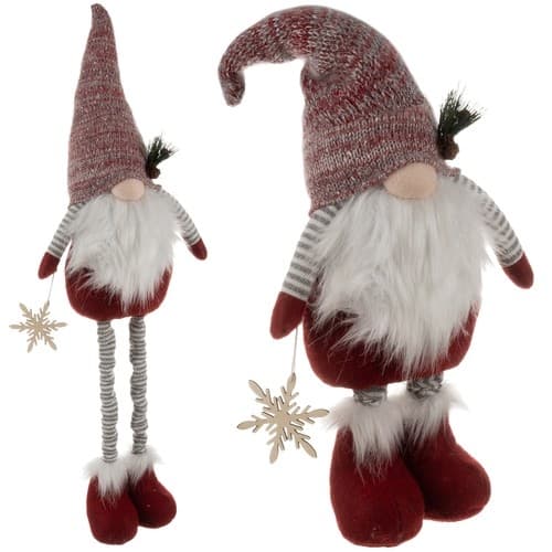 Gnome / Tomte Nisse Dukke - Teleskopisk 82cm_MGF