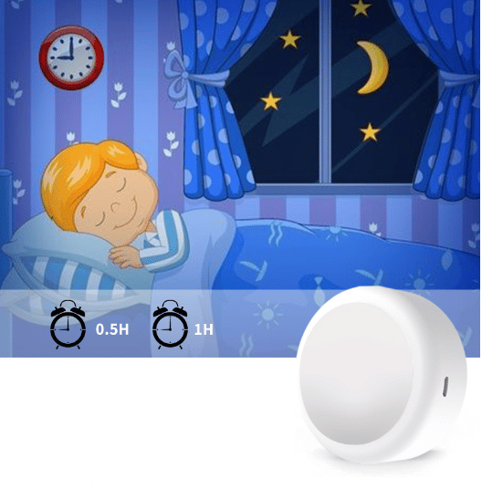 INF Ladattavat LED-spotit 13 RGB-väriä 3 kpl:n pakkaus Vit Hvid