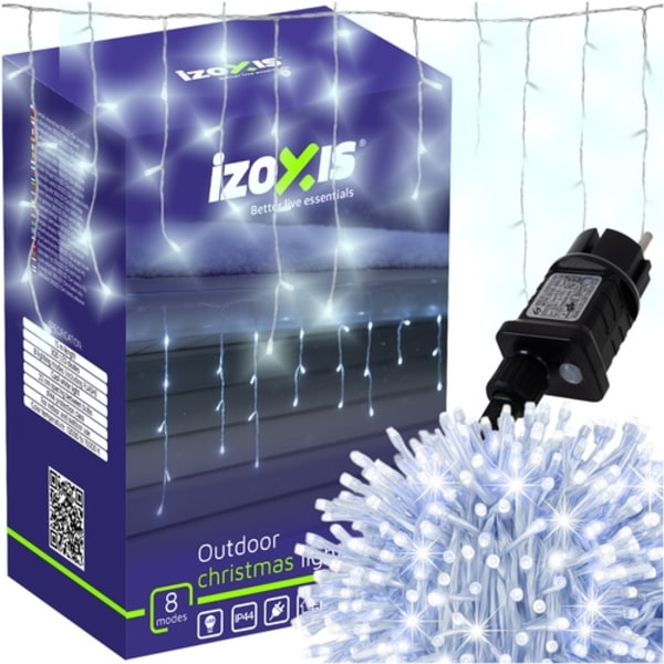 Julelys Utendørs / LED-lys - 15m_MGF White