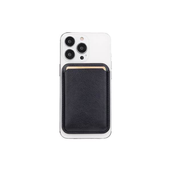 Magneettinen korttipidike musta iPhone 12 ja uudemmat