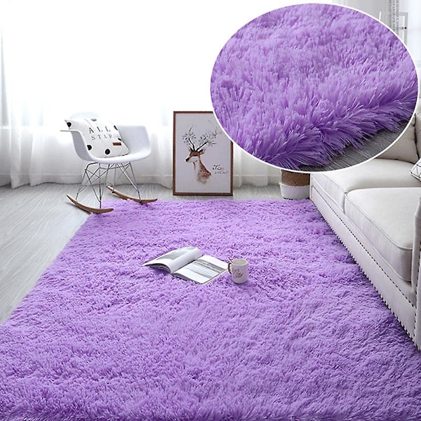 Fluffiga Regnbågsmattor för Barnrum Mjuka Ryamattor Vardagsrum Barn Babyrum Barnkammare Lekrum Söt Inredningsmatta, gräsgrön gräsgrön grass green 80x200cm