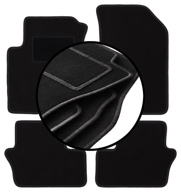 Velourmatter sett for: Dodge Caliber hatchback (2006-2011)_MGF