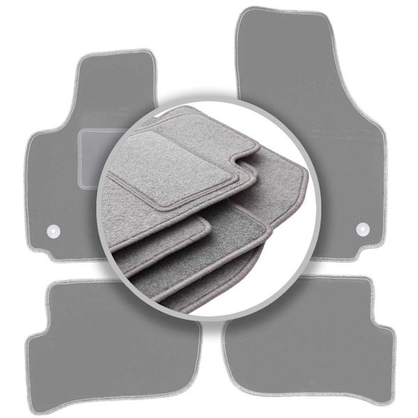 Grå bilmatter for: Seat Toledo III minivan (2004-2012)_MGF