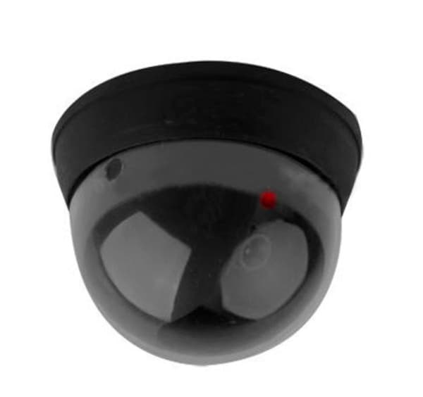 2 kpl - Fejk Övervakningskamera - Dummy-kamera LED_MGF:llä 2-Pack