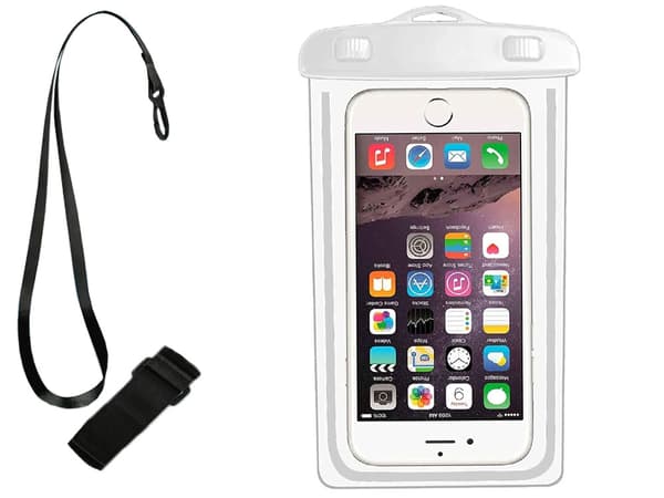 Vanntett pose / etui - Beskyttelse for Mobil_MGF White