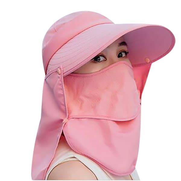 Solbeskyttelse Foldbar UV-beskyttelse Fiskehat Solhat Beige