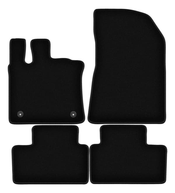 BASIC svarte velourmatter for: Renault Captur II crossover (2020-)_MGF