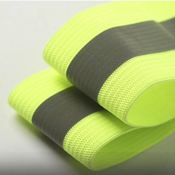 4-pak - Refleksvest til voksne og børn / Refleksvest - Sort Black one size