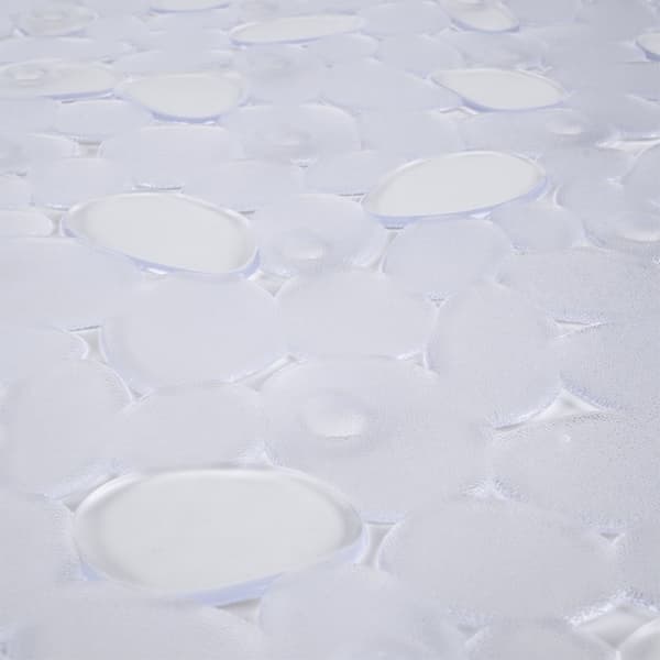 Halkfri duschmatta, transparent, 51x51 cm_MGF