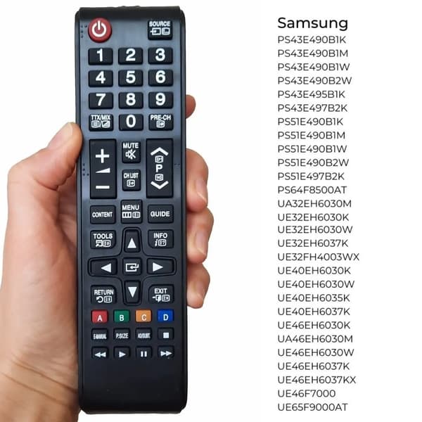 Universalfjernkontroll for Samsung TV_MGF Black