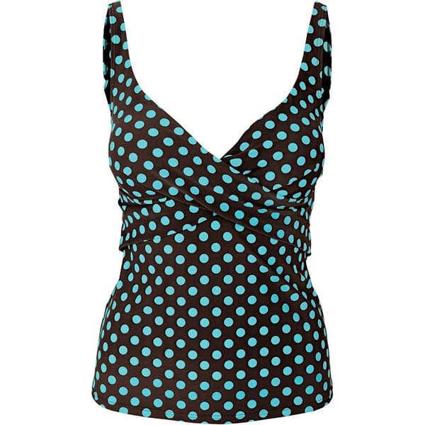 Dam Prickig Baddräkt Tankini Bikini Set Baddräkt jasper jasper XL