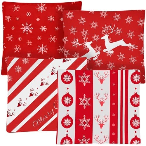 4-pack örngottset - Jul - 45x45cm_MGF